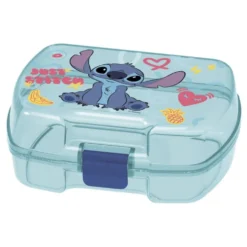 Boîte à goûter enfant plastique 17x14xH7cm (3 modèles)