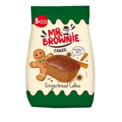 Boîte gâteaux Mr Brownie pain d'épices 8 sachets individuels 200gr