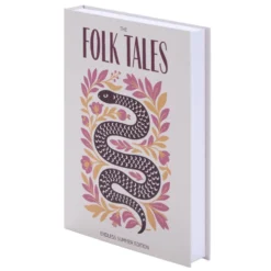 Boîte livre carton fleur et serpent16,5x22cm