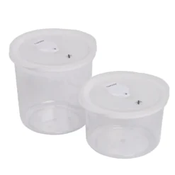 Boîte machine sous vide transparente x2