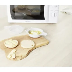 Boîte à oeuf pour cuisson micro-ondes 17,5x11,5cm