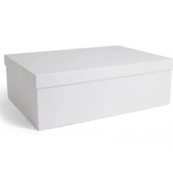Boîte papier blanc 44x31x15cm
