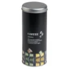 Boîte pour capsules de café en métal - Ø7,8xH18cm