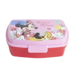 Boîte à sandwich Minnie Mouse plastique 14x17x5,6cm