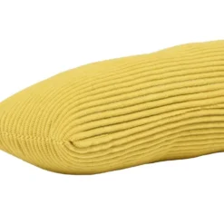 Boudin de porte côtelé polyester couleur unie Ø10x90cm (3 modèles)