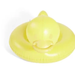 Bouée gonflable canard jaune Ø110cm