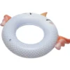 Bouée gonflable enfant licorne blanc et orange Ø60cm