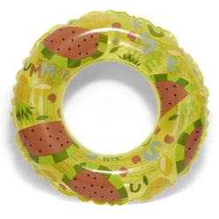 Bouée gonflable à motifs colorés Ø60cm - 3 modèles