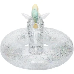Bouée licorne paillettes Funky Ø144xH76cm