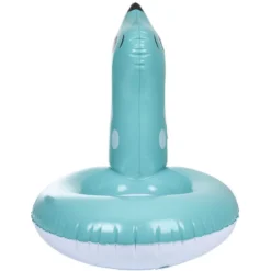 Bouée otarie bleue L63xH57cm