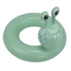 Bouée ronde tête d'escargot en plastique vert Ø60cm