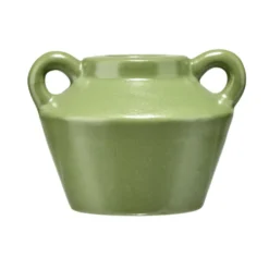 Bougeoir céramique x3 forme amphore Ø8xH6cm