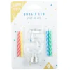 Bougie anniversaire lumineuse à led chiffre 5
