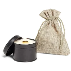 Bougie avec graine ciboulette à planter senteur ylang-ylang 25H