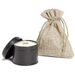 Bougie avec graine ciboulette à planter senteur ylang-ylang 25H