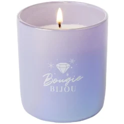 Bougie bijou bracelet argenté senteur air marin 36h