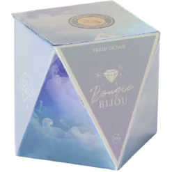 Bougie bijou bracelet doré senteur air marin 36h