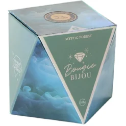 Bougie bijou bracelet doré senteur pin 36h