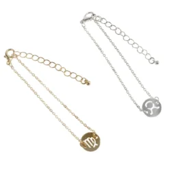Bougie bijou signe astrologique bracelet doré - 12 modèles