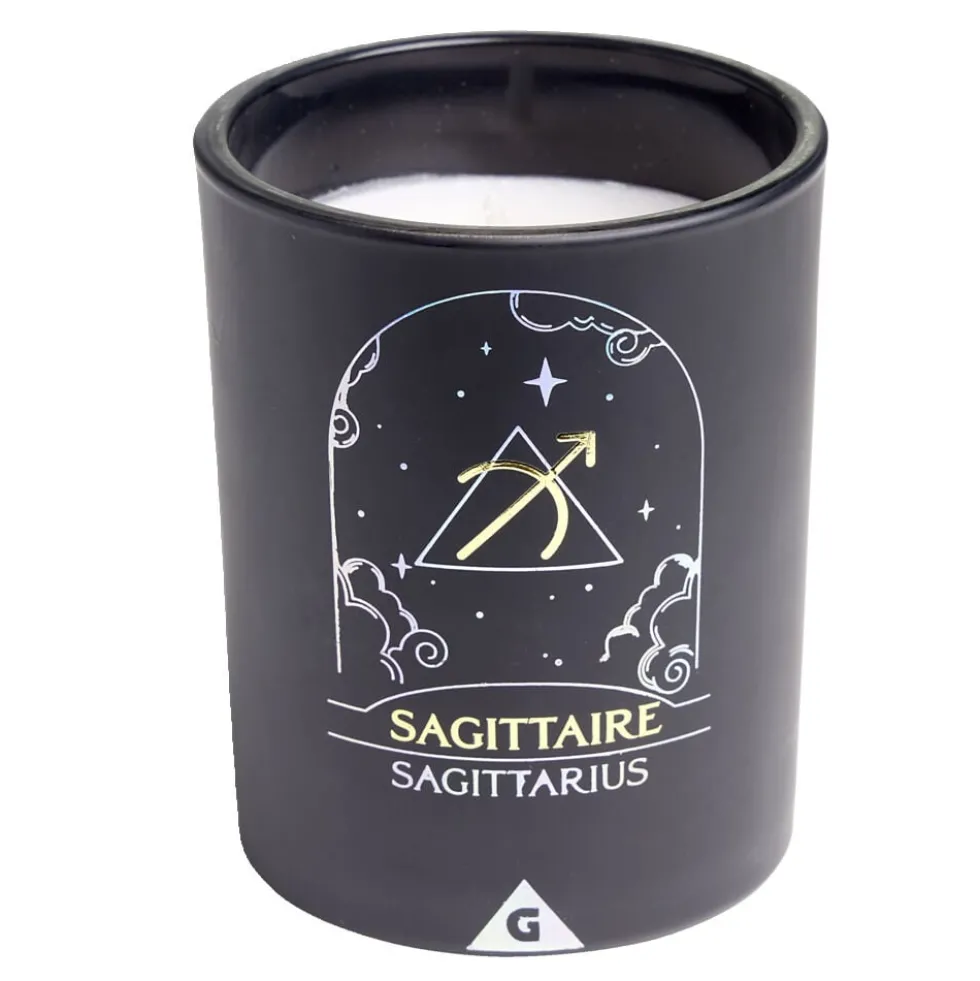 Bougie bijou signe astrologique bracelet doré - 12 modèles