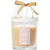 Bougie cage à oiseau grise senteur ambre patchouli 36H