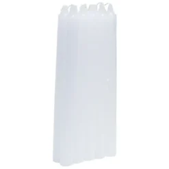 Bougie chandelle blanche x10