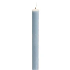 Bougie chandelle bleue 8H