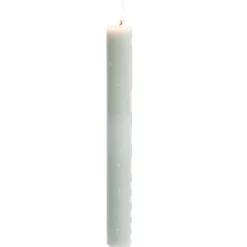 Bougie chandelle verte 8H