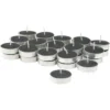 Bougie chauffe plat grise parfumée coton x30