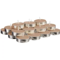 Bougie chauffe plat jaune senteur ambre patchouli x30