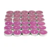 Bougie chauffe-plat parfumée x30 rose senteur provence 3H