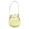 Bougie citronnelle dans verre à suspendre Ø8x7cm (3 modèles)