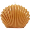 Bougie coquillage grand modèle 15x12,8xH9cm