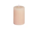 Bougie cylindrique Ø5xH7,5cm - 3 coloris