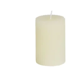 Bougie cylindrique Ø5xH7,5cm - 3 coloris