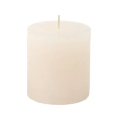 Bougie cylindrique Ø6,7xH7,5cm (3 modèles)