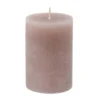 Bougie cylindrique Ø6,5xH10cm (plusieurs modèles)