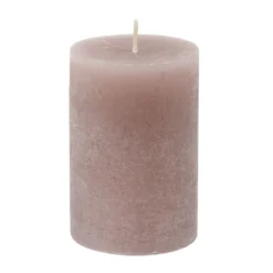 Bougie cylindrique Ø6,5xH10cm (plusieurs modèles)