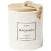 Bougie dans pot céramique