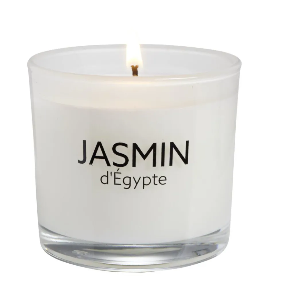 Bougie dans verre Ambiances Devineau senteur jasmin d'Égypte 20H