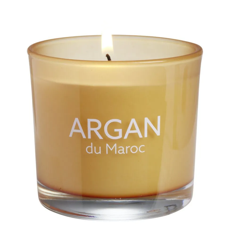 Bougie dans verre Ambiances Devineau senteur argan du Maroc 20H