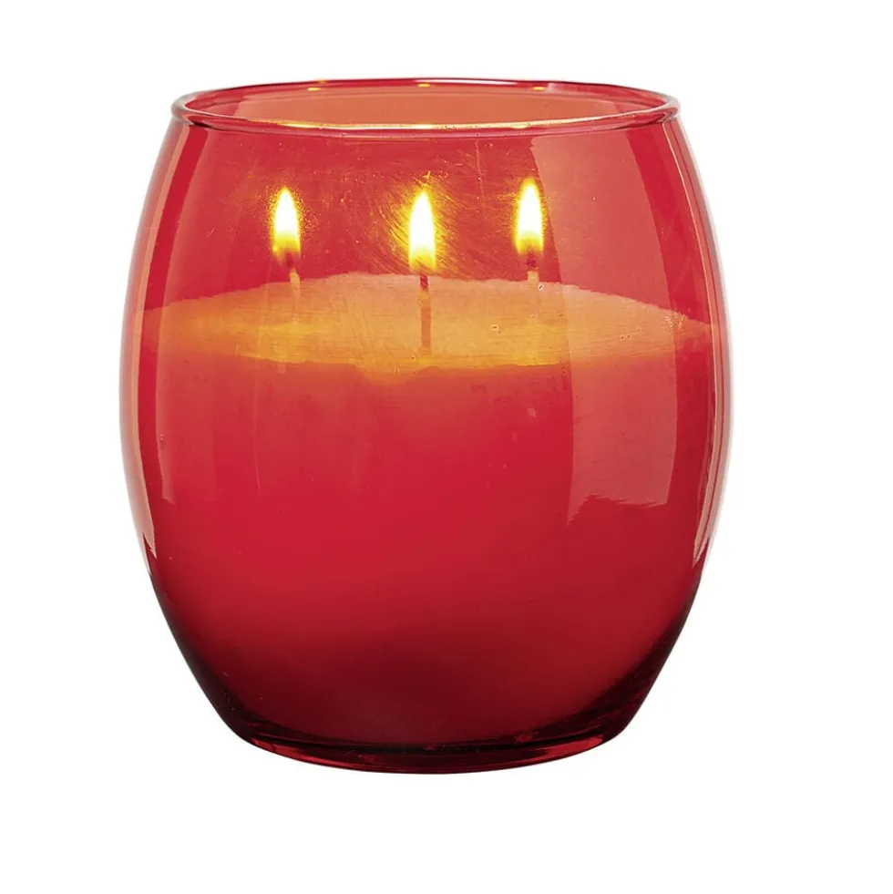 Bougie dans verre senteur Fruits rouges XL