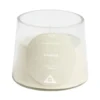 Bougie dans verre senteur vanille Ø9xH7.5cm
