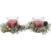 Bougie de Noël parfumée x2