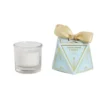 Bougie de table parfumée coffret forme diamant 6H
