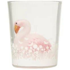Bougie flamand rose H.6cm