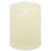 Bougie LED flamme vascillante Ø5,2xH6cm