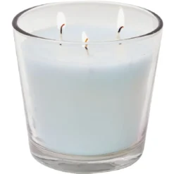 Bougie 3 mèches citronnelle et menthe