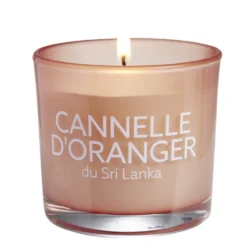 Bougie parfumée Ambiances Devineau senteur cannelle d'oranger du Sri Lanka 20H