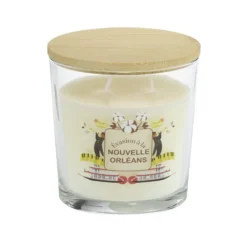 Bougie parfumée Ambiances Devineau 2 mèches Nouvelle Orléans senteur coton 30H